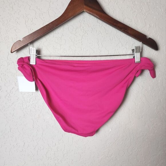 Kate Spade Bikini Set With Ties Swimsuit Rose Jam Size L - Picture 4 of 8